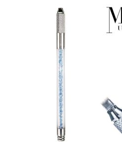 Microblade Holder - SPMU Tool - Manual Needle Microblading Pen - Crystal Colour