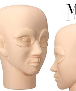 Practice Training Head - PMU Microblading Permanent Makeup Skin Mannequin Head