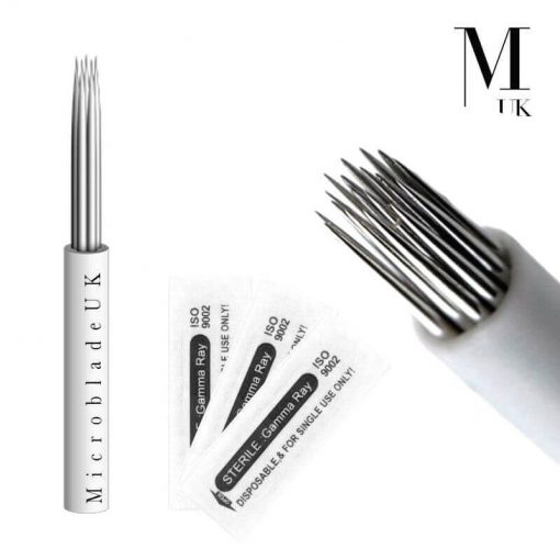 Microblades - Blades Microblading Needles - Round Bunch Shader RL RS Powder
