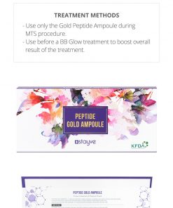 Stayve Peptide Gold Ampoule Information & Ingredients